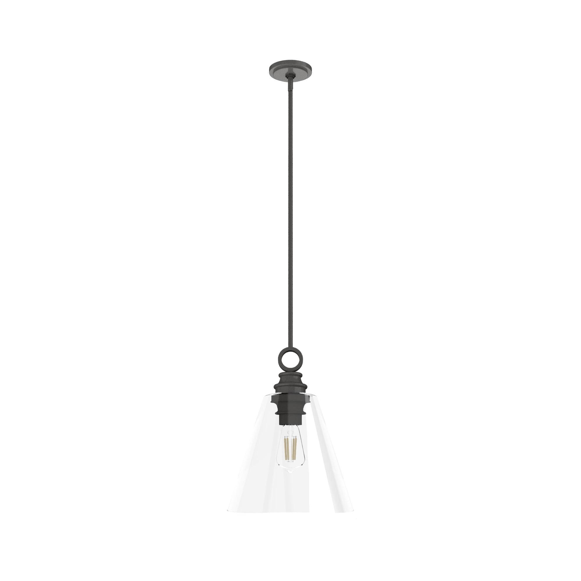 Klein 1 Light Glass Cone Pendant