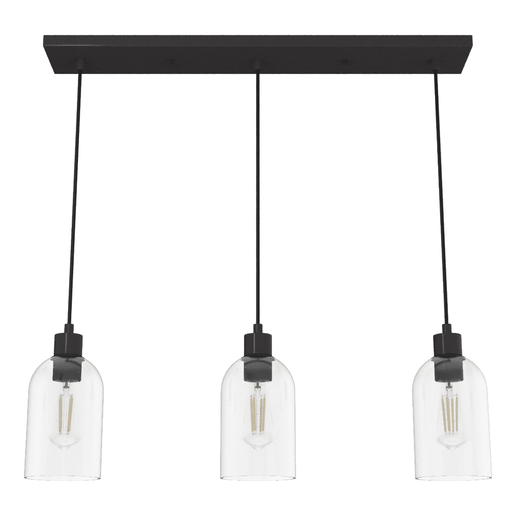 Lochemeade 3 Light Linear Cylinder Pendant