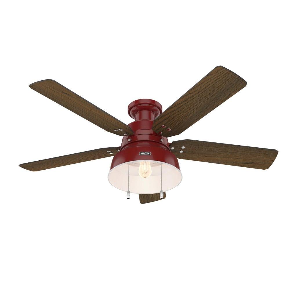 52" Mill Valley 5-Blade Outdoor Ceiling Fan with Light Kit