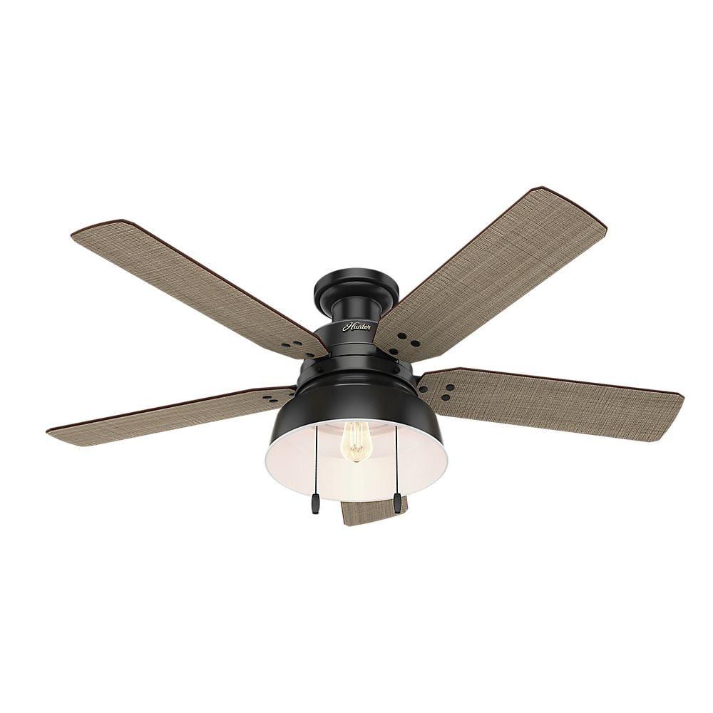 52" Mill Valley 5-Blade Outdoor Ceiling Fan with Light Kit