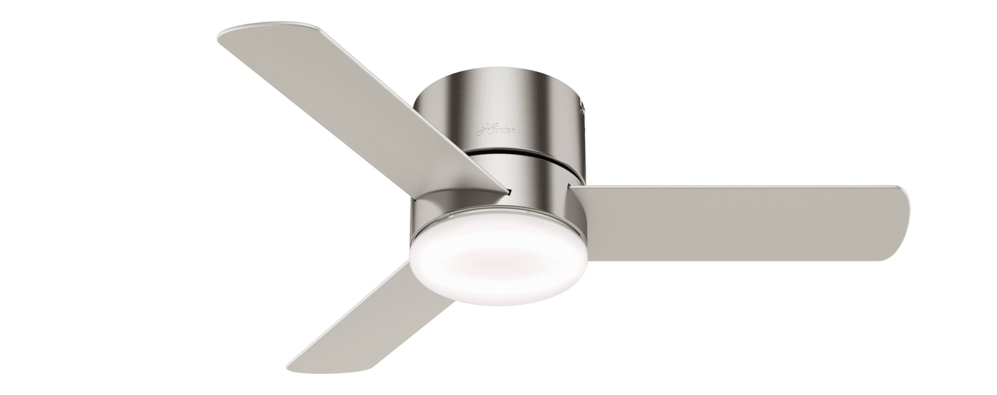 44" Minimus Low Profile Ceiling Fan with Remote (Includes LED Light Bulb) - Hunter Fan