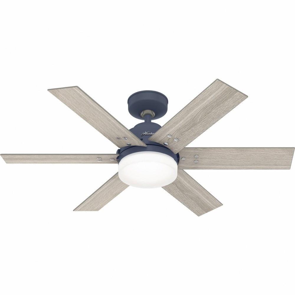 44" Pacer 6 - Blade Ceiling Fan with Lights and Remote