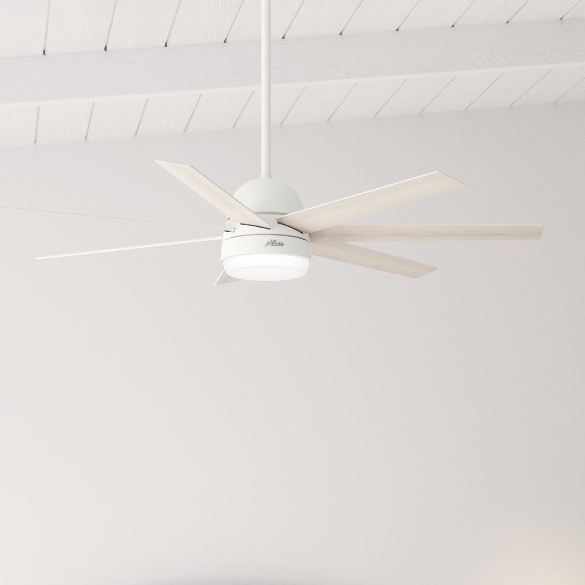 60" Phenomenon 7 - Blade Smart Standard Ceiling Fan with Wall Control and Light Kit Included