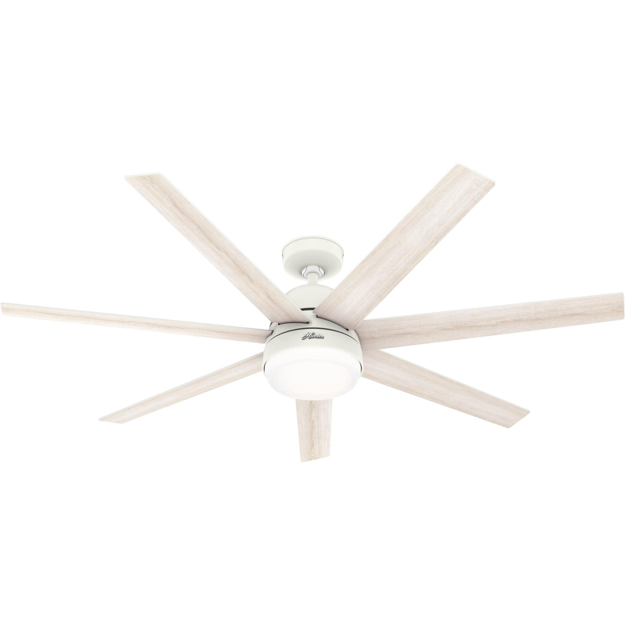 60" Phenomenon 7 - Blade Smart Standard Ceiling Fan with Wall Control and Light Kit Included