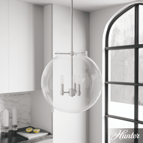 Hunter Fan Sacha 3 - Light Single Globe Pendant