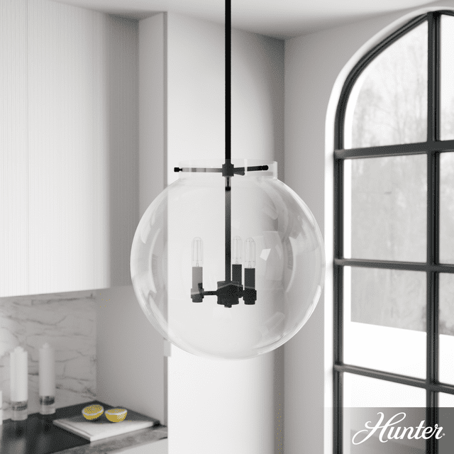 Hunter Fan Sacha 3 - Light Single Globe Pendant