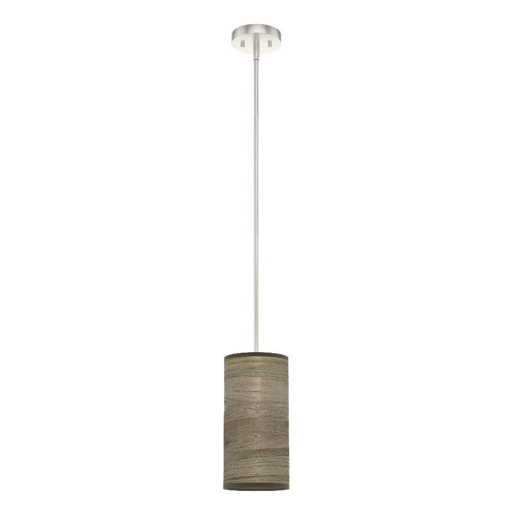 Chevron 1 - Light Single Cylinder Mini Pendant