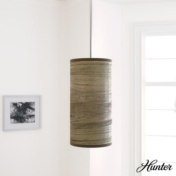Hunter Fan Chevron 1 - Light Single Cylinder Mini Pendant