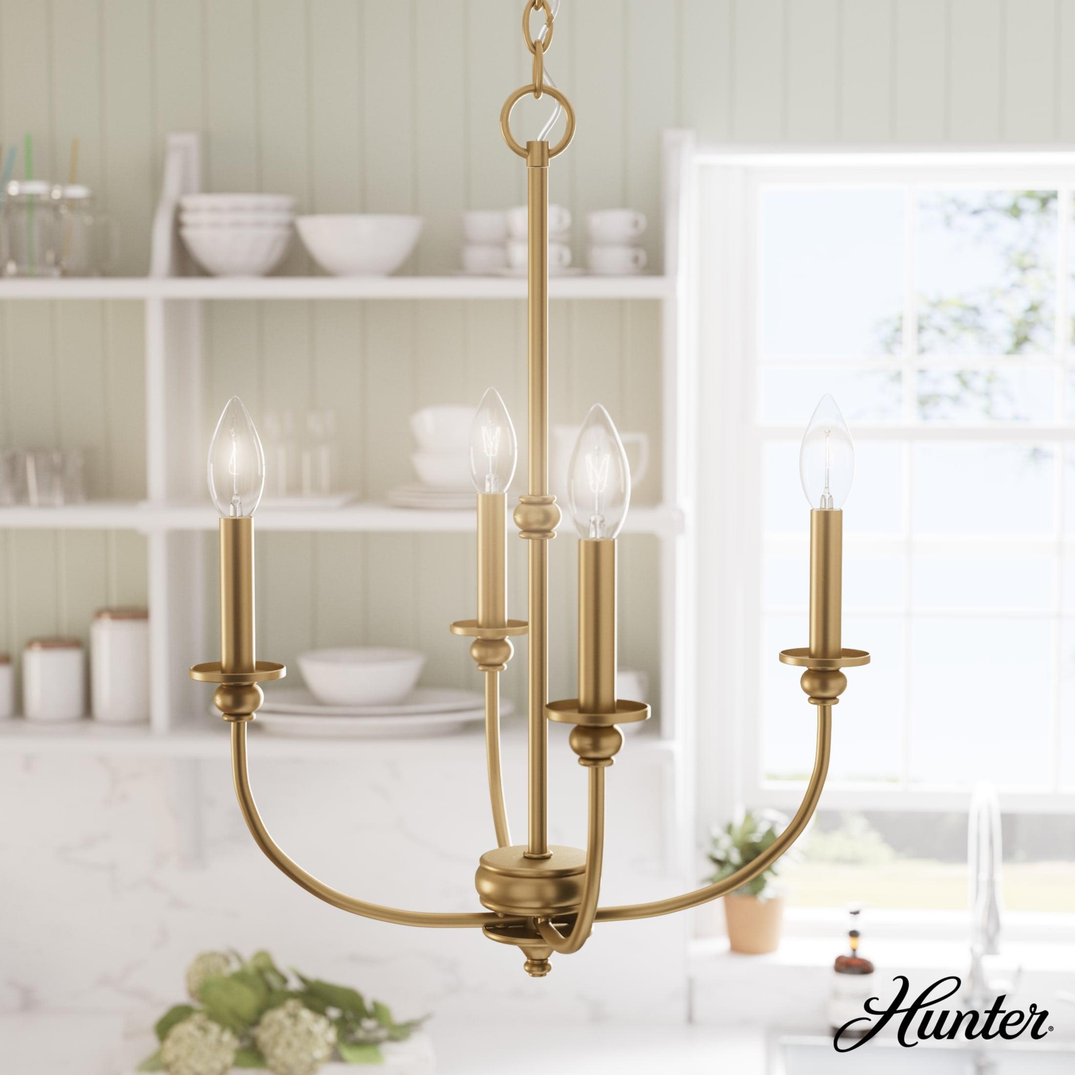 Hunter Southcrest 4 Light Chandelier Ceiling Light Fixture