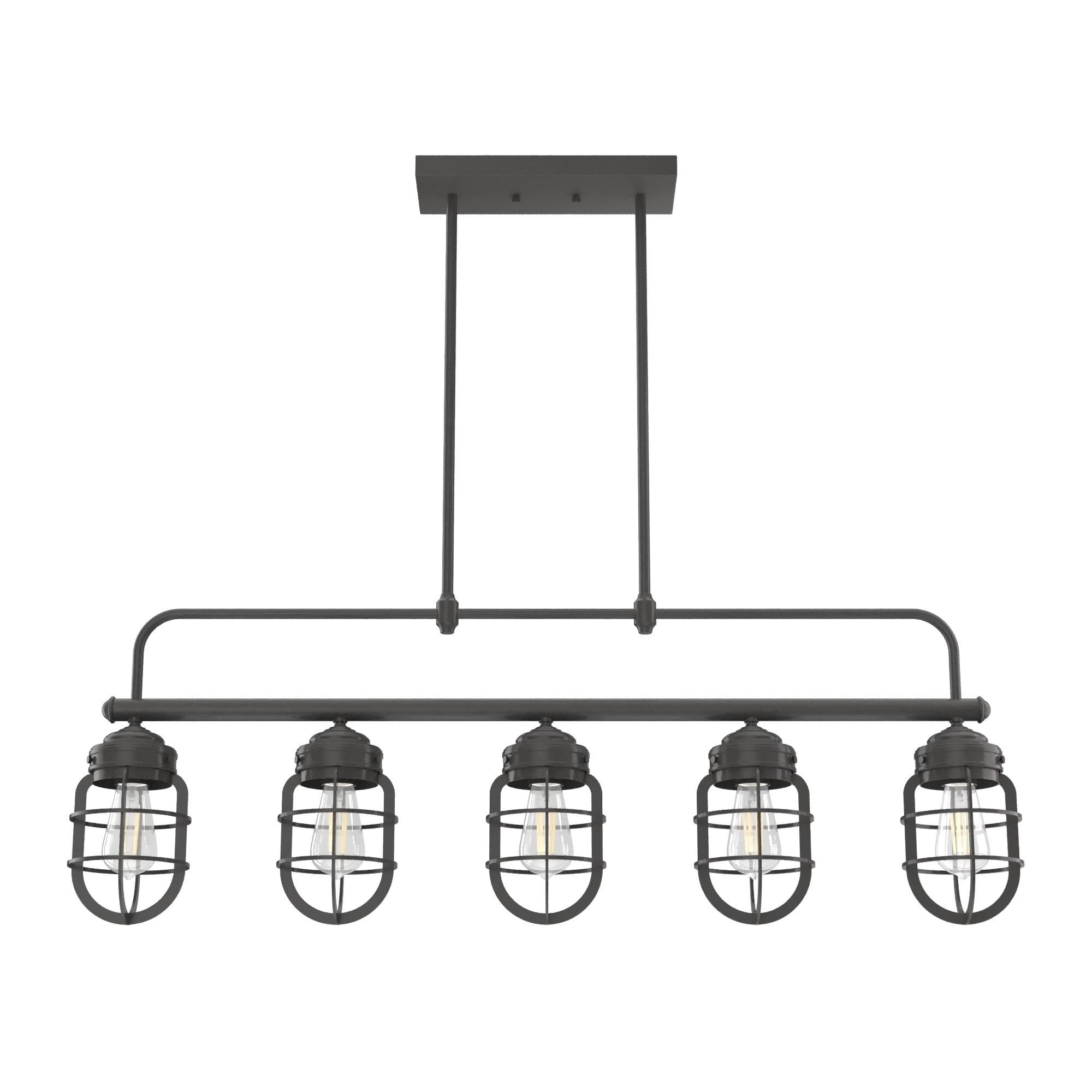 Starklake 5 - Light Kitchen Island Linear Pendant