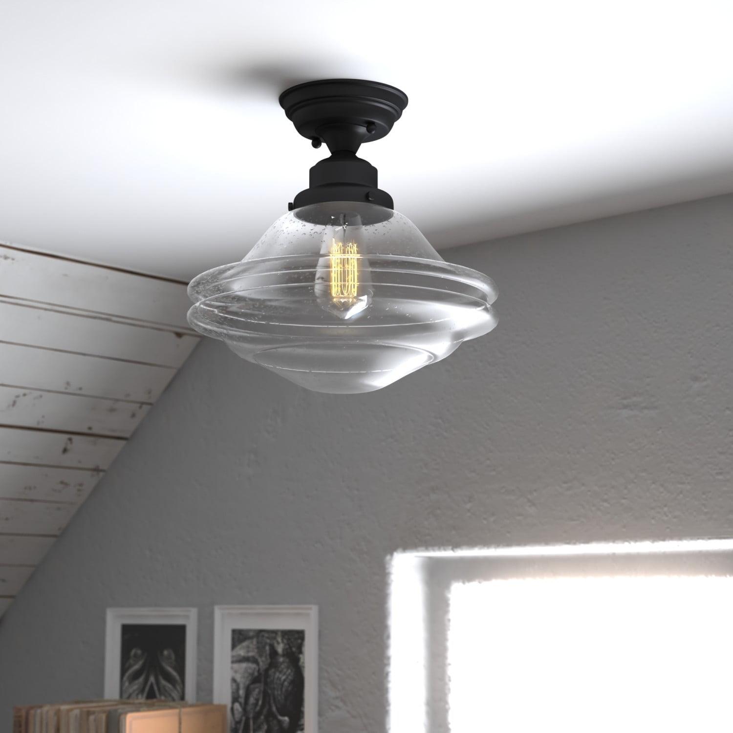 Vaxcel Huntley 1 - Light Flush Mount in  Oil Rubbed Bronze