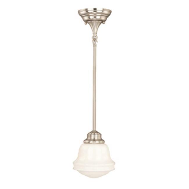 Vaxcel Huntley 1 - Light Pendant in  Satin Nickel
