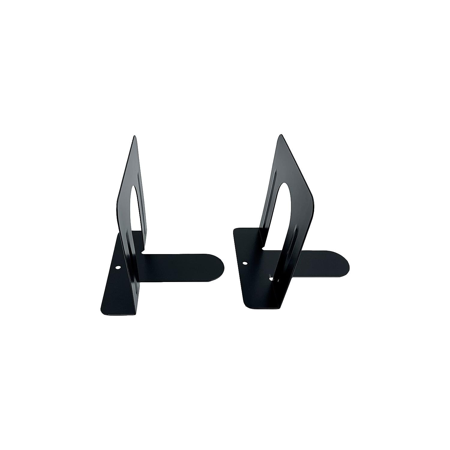 Huron 4.75 Steel Bookends Black Pair HASZ0038