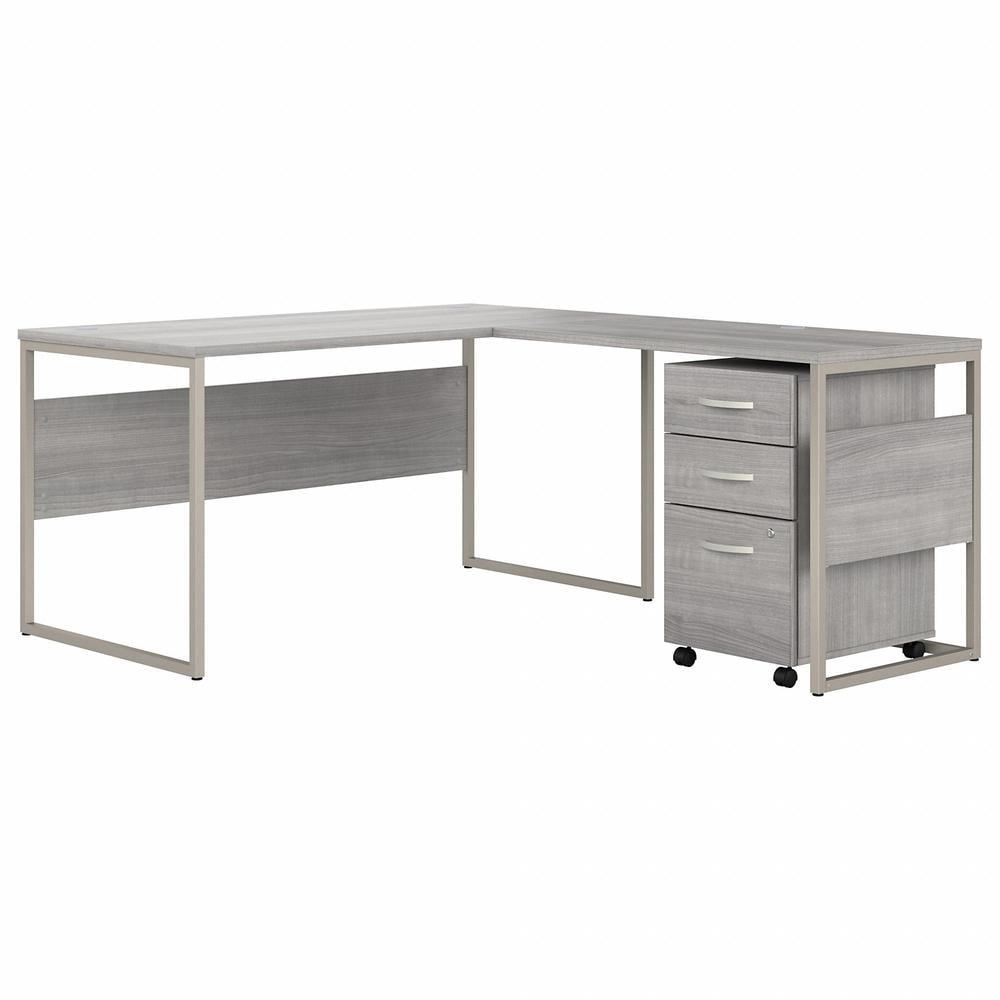 Hybrid L-Shaped Computer Desk Office Set