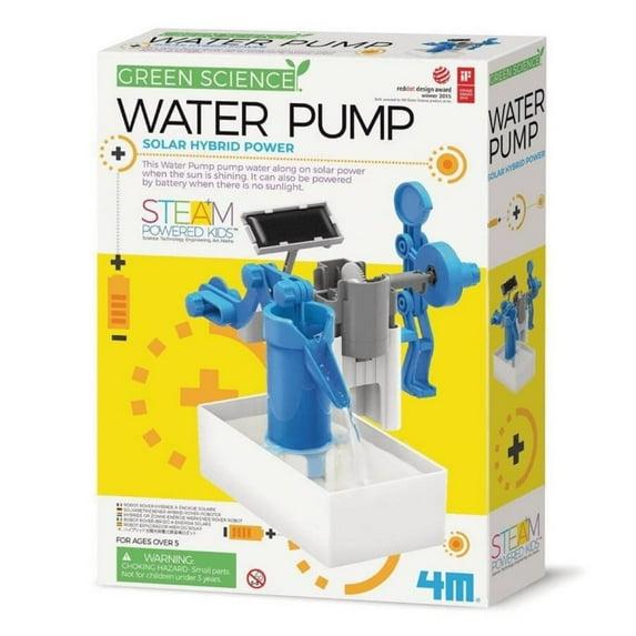 Hybrid Solar and Engine-Powered Water Pump Science Art Skill Toy Kit