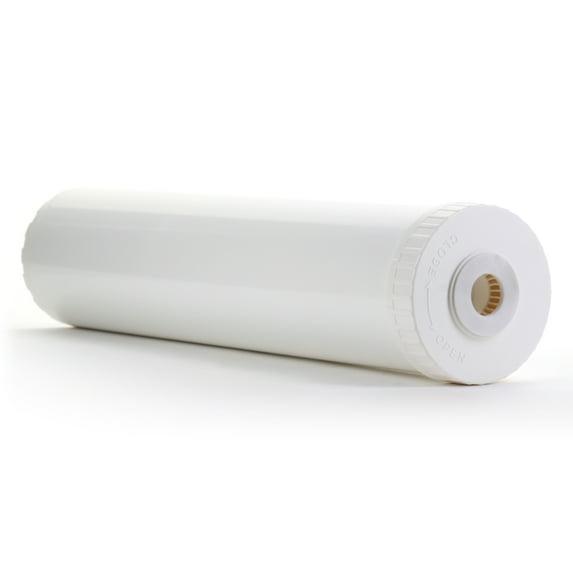 Hydronix EC-4520W White Empty Water Filter Cartridge Durable Construction For Pre Post, Fits Standard Housings 4.5 x 20