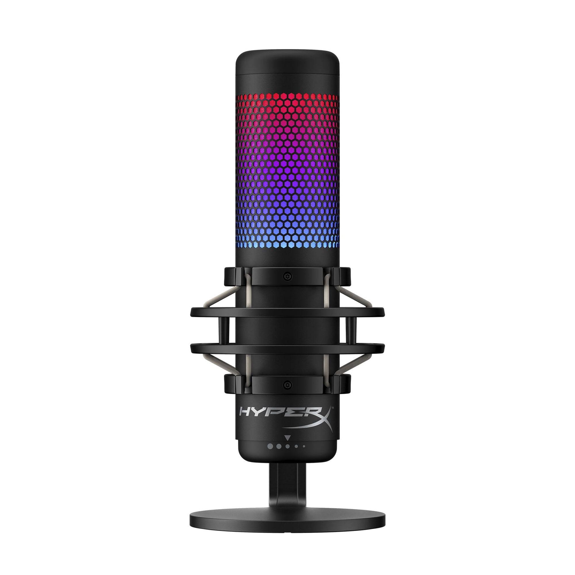 HyperX QuadCast S RGB USB Condenser Microphone - Black
