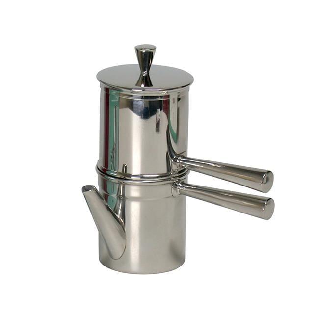 ILSA  Neapolitan Coffee Maker Stainless Steel Silver - Cup of 6