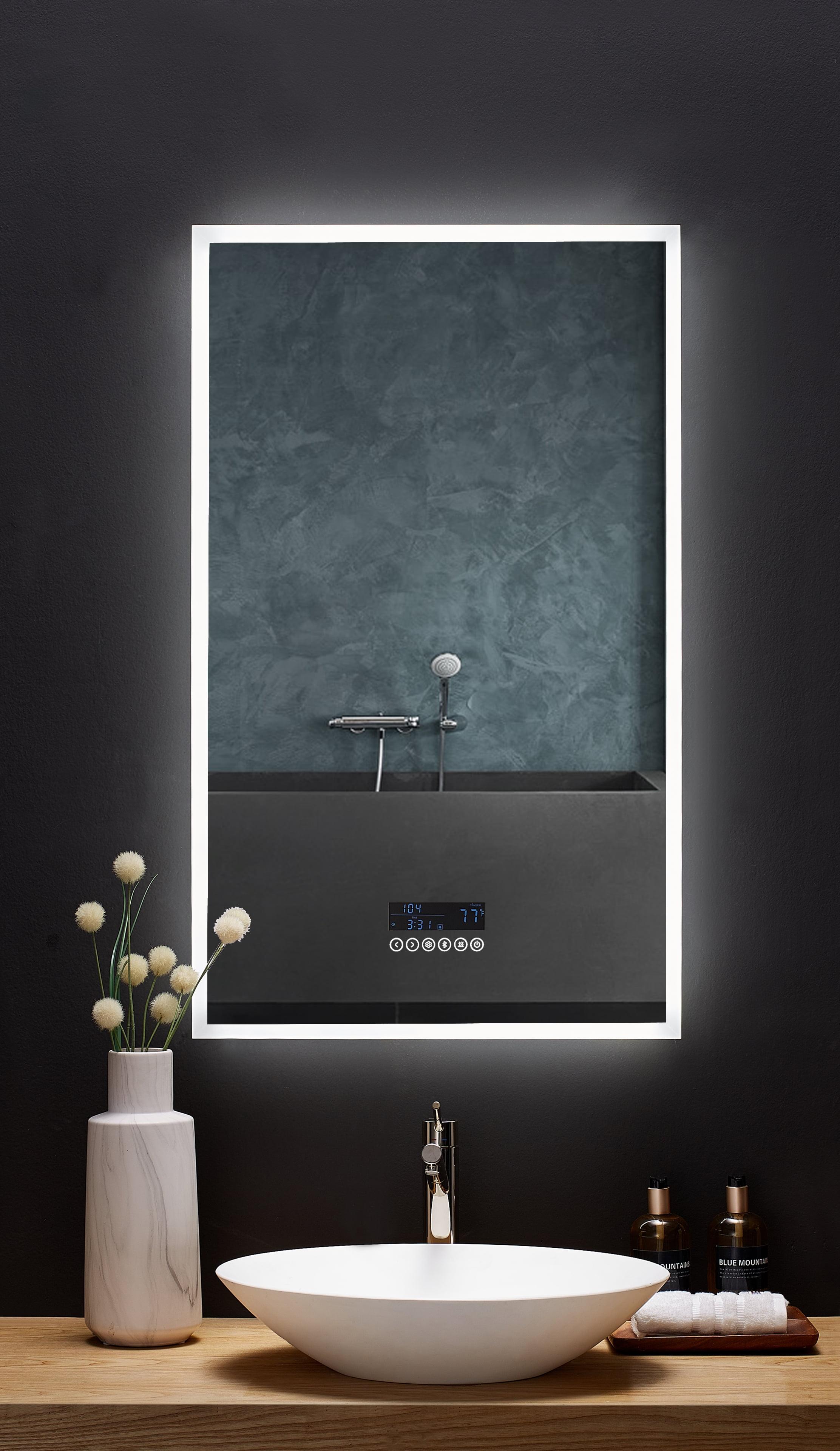 Ancerre Designs Immersion Flat LED Mirror