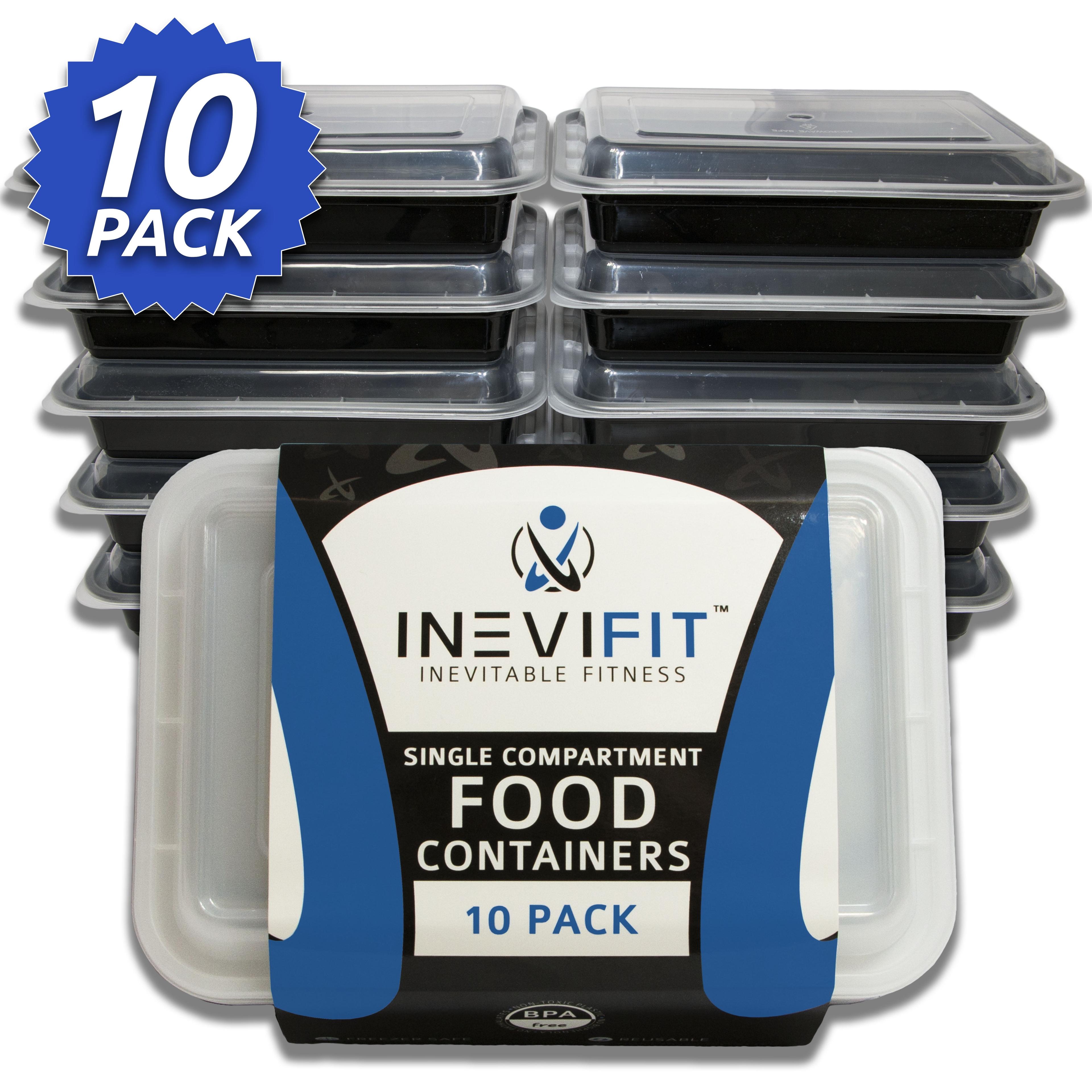 Food Storage - Set of 10 Containers and 10 Lids (Set of 10)