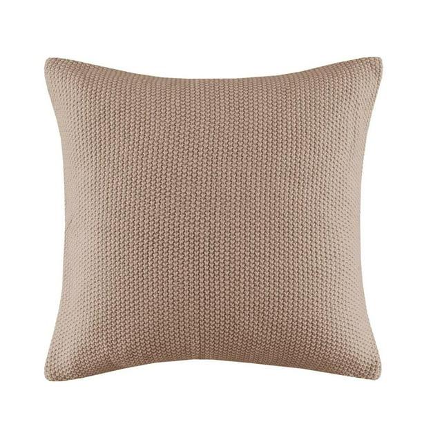 INK+IVY Tino Knit Square Euro Pillow Sham