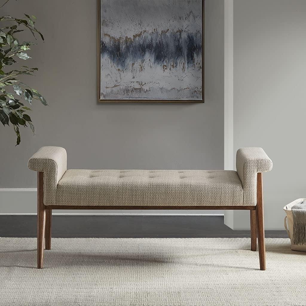 Mercury Row® Nakia Button Tufted Accent Bench