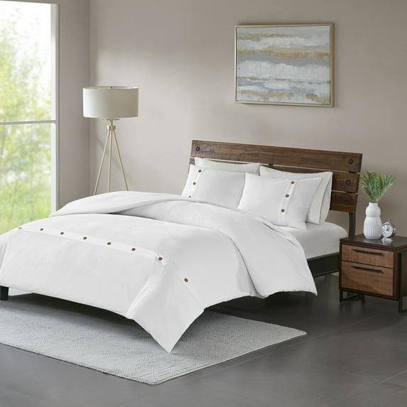 INK+IVY Nea Boho 3-Piece Striped Cotton Duvet Set