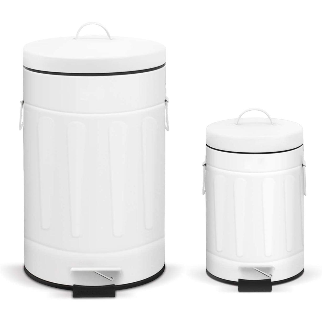 Innovaze Metal Step On Kitchen Trash Can - 3.2 Gallons