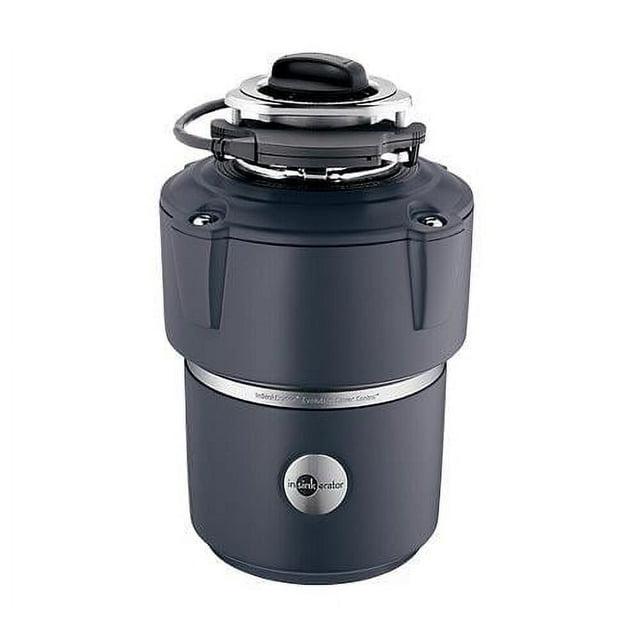 InSinkErator Evolution Cover Control 3/4 HP Garbage Disposal, Advanced Series Batch Feed Food Waste Disposer