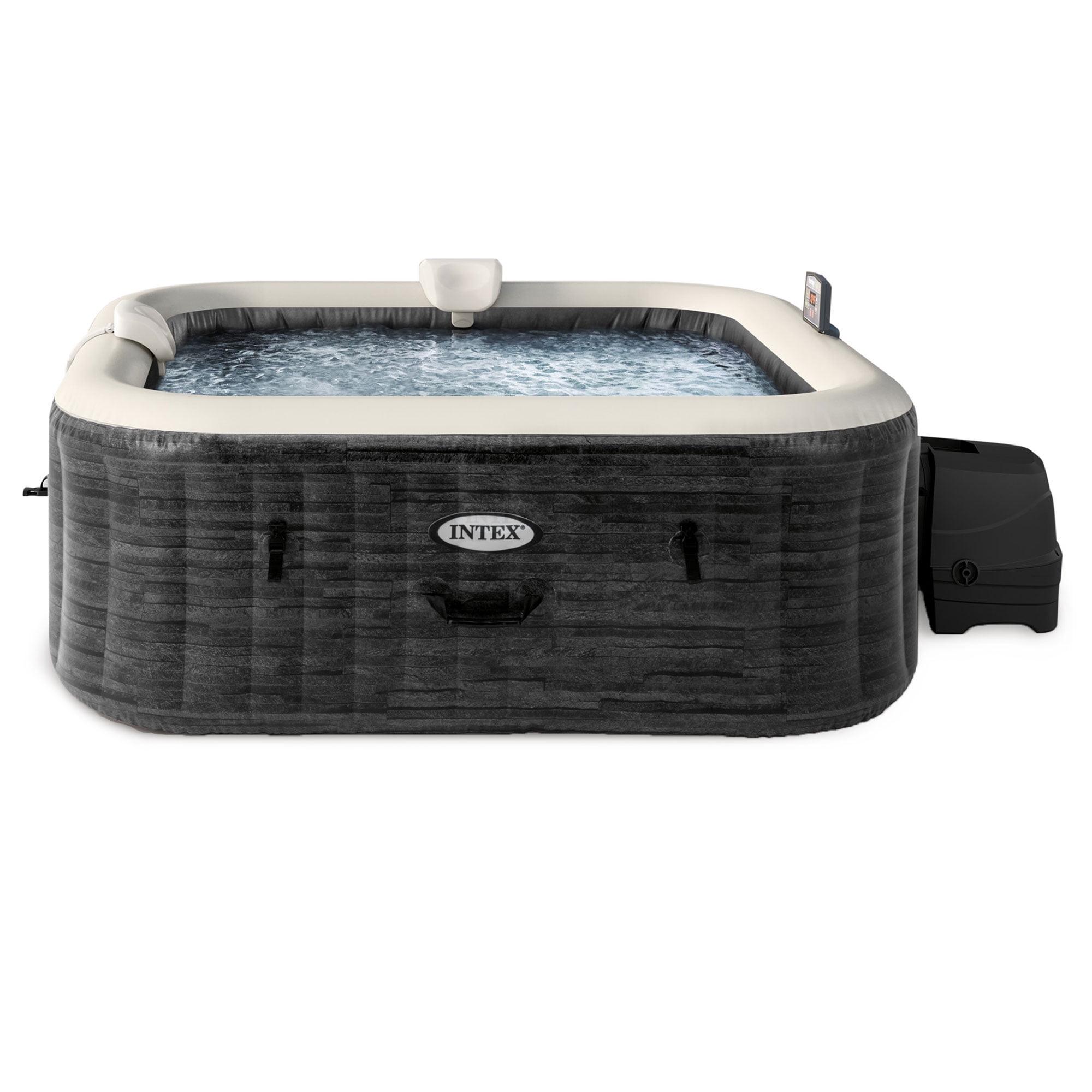 Intex Intex PureSpa Plus Inflatable Square Hot Tub w/ AirJets