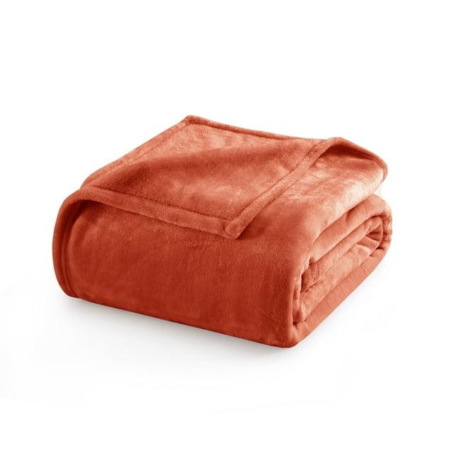 IMPERIAL HOMEWARE LONDON LIMITED Reversible Mink Faux Plush Fur Fleece Blanket