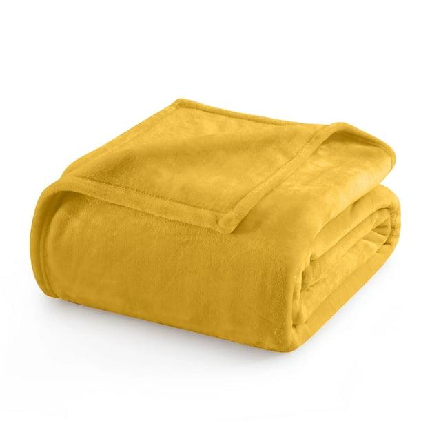 Sherpa Fleece Fur Thick Reversible Blanket Throw