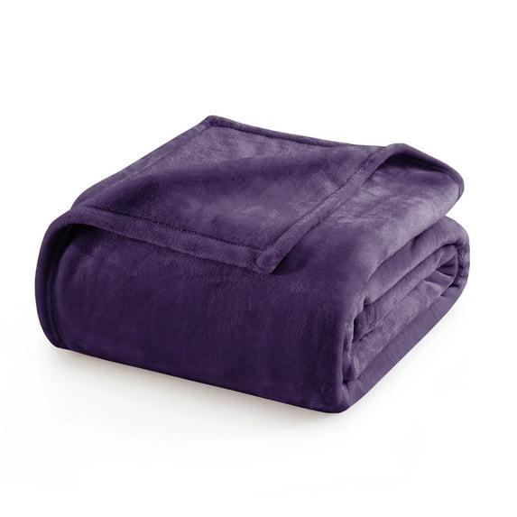 IMPERIAL HOMEWARE LONDON LIMITED Reversible Mink Faux Plush Fur Fleece Blanket