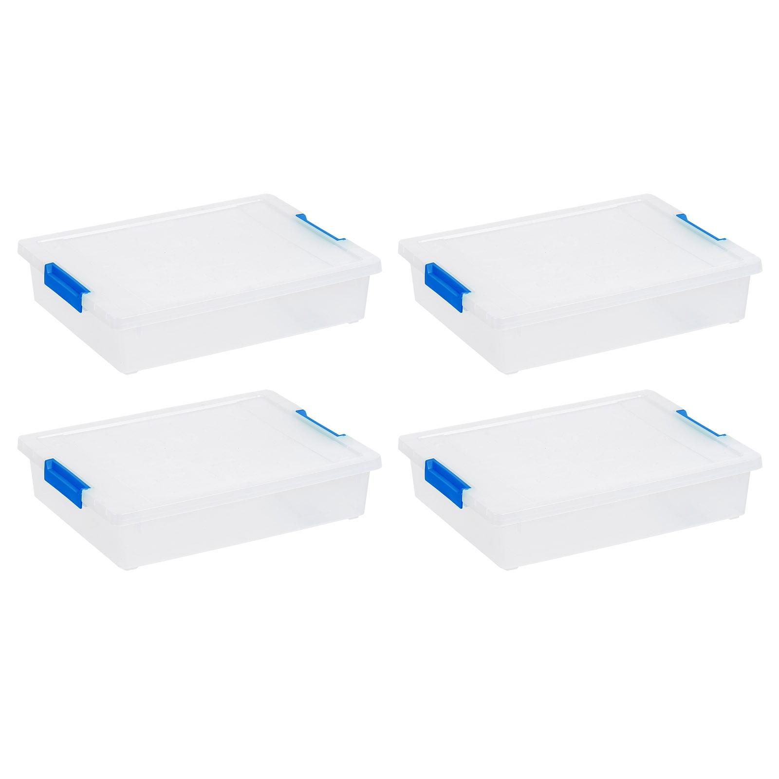 IRIS USA, Inc. IRIS USA, Inc. Iris Plastic Storage Tub & Tote (Set of 4)