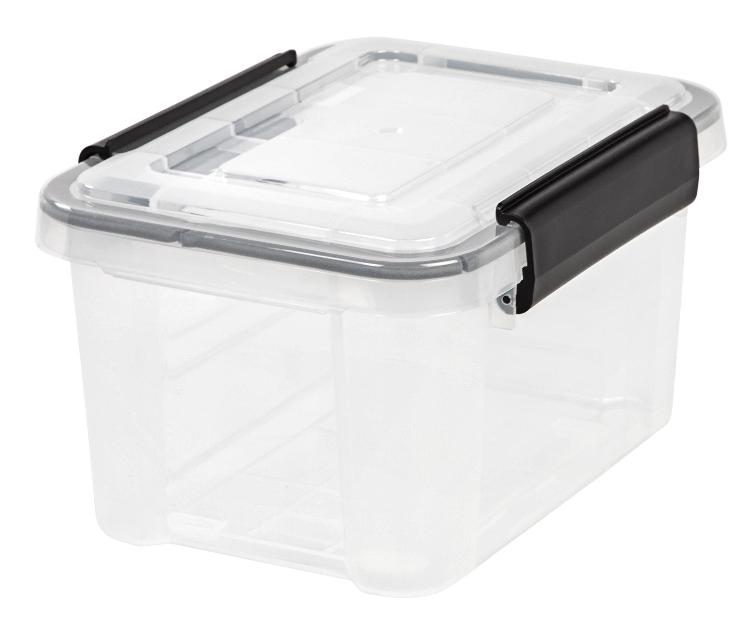 IRIS USA, Inc. 6.5 Qt./2 Gal. Weatherproof Storage Tote