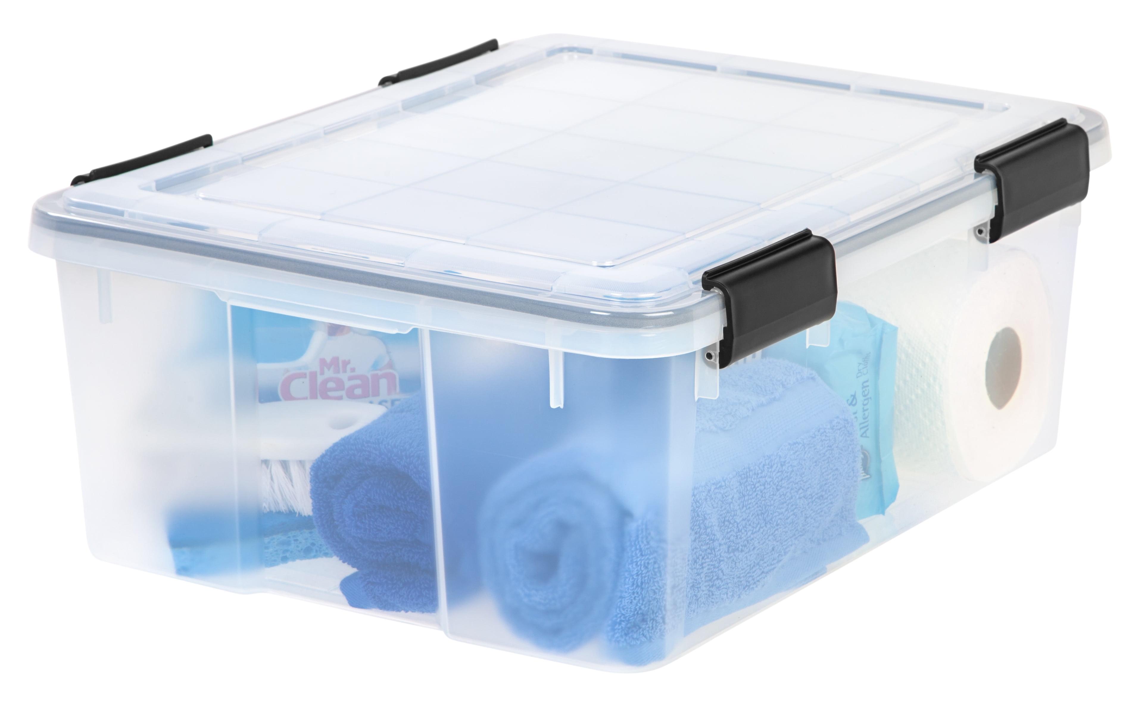 IRIS USA, Inc. 6.5 Qt./2 Gal. Weatherproof Storage Tote