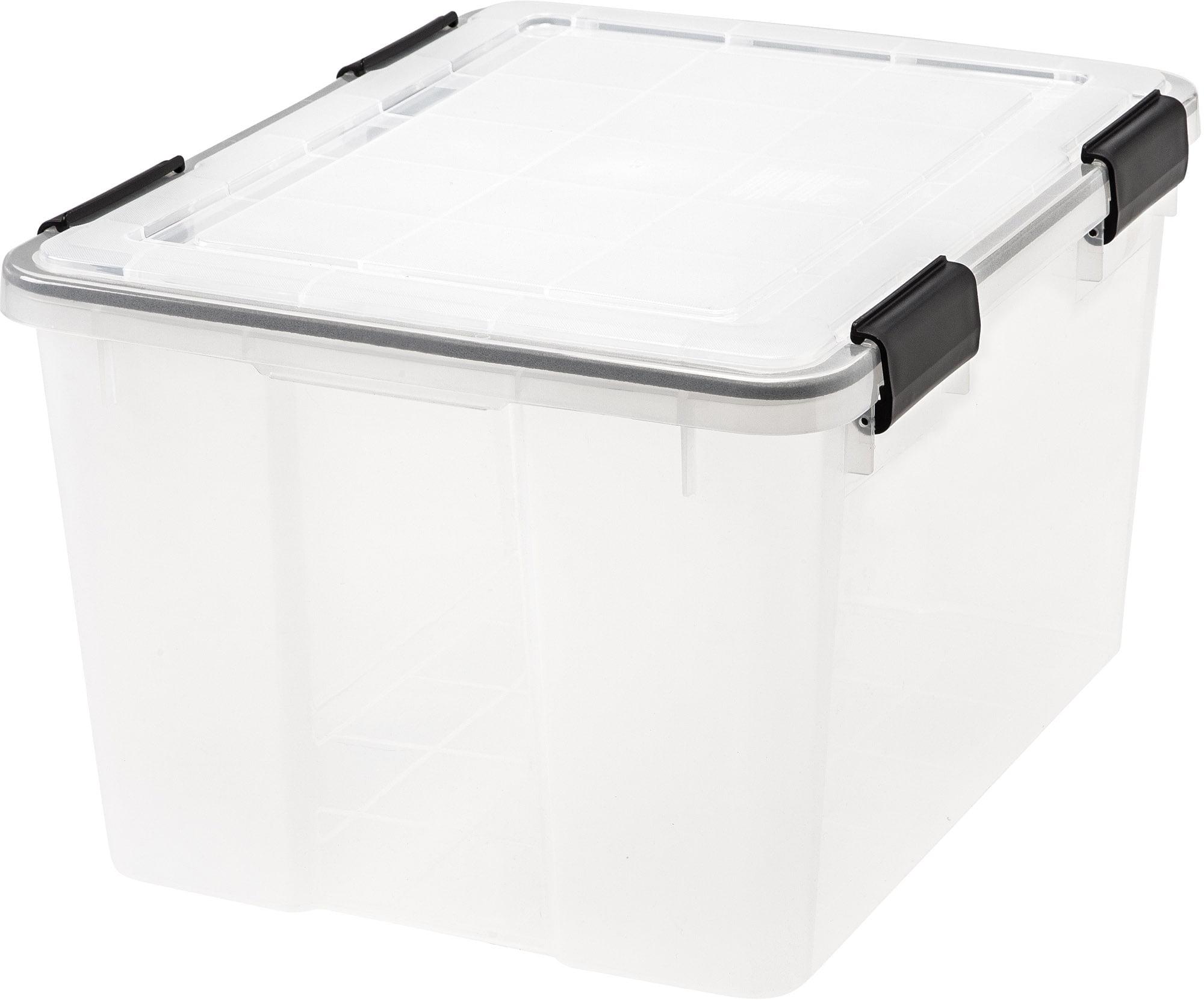 IRIS USA, Inc. 6.5 Qt./2 Gal. Weatherproof Storage Tote