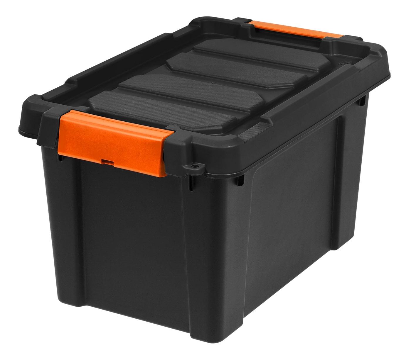 IRIS Heavy Duty Plastic Storage Bin with Durable Lid