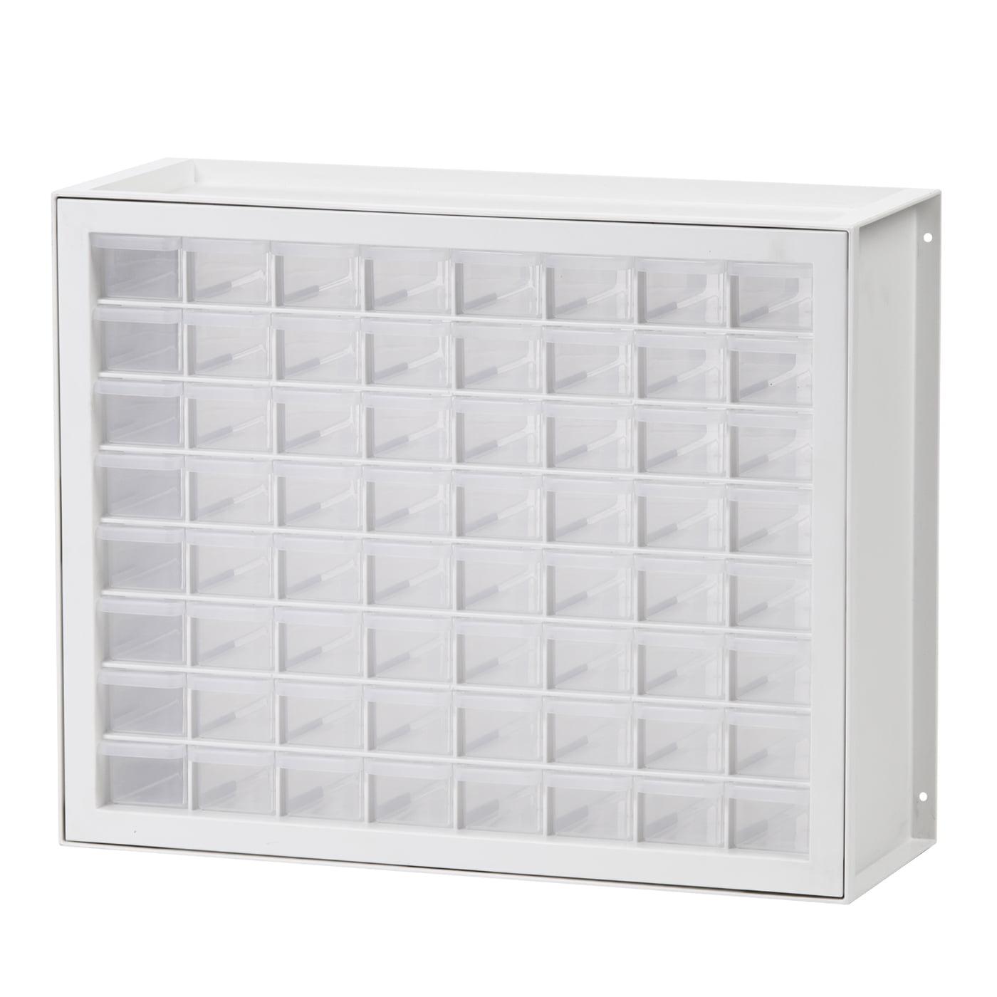 IRIS USA Stackable Storage Cabinet for Hardware Crafts, Small Parts Organizer Drawer, Compartment