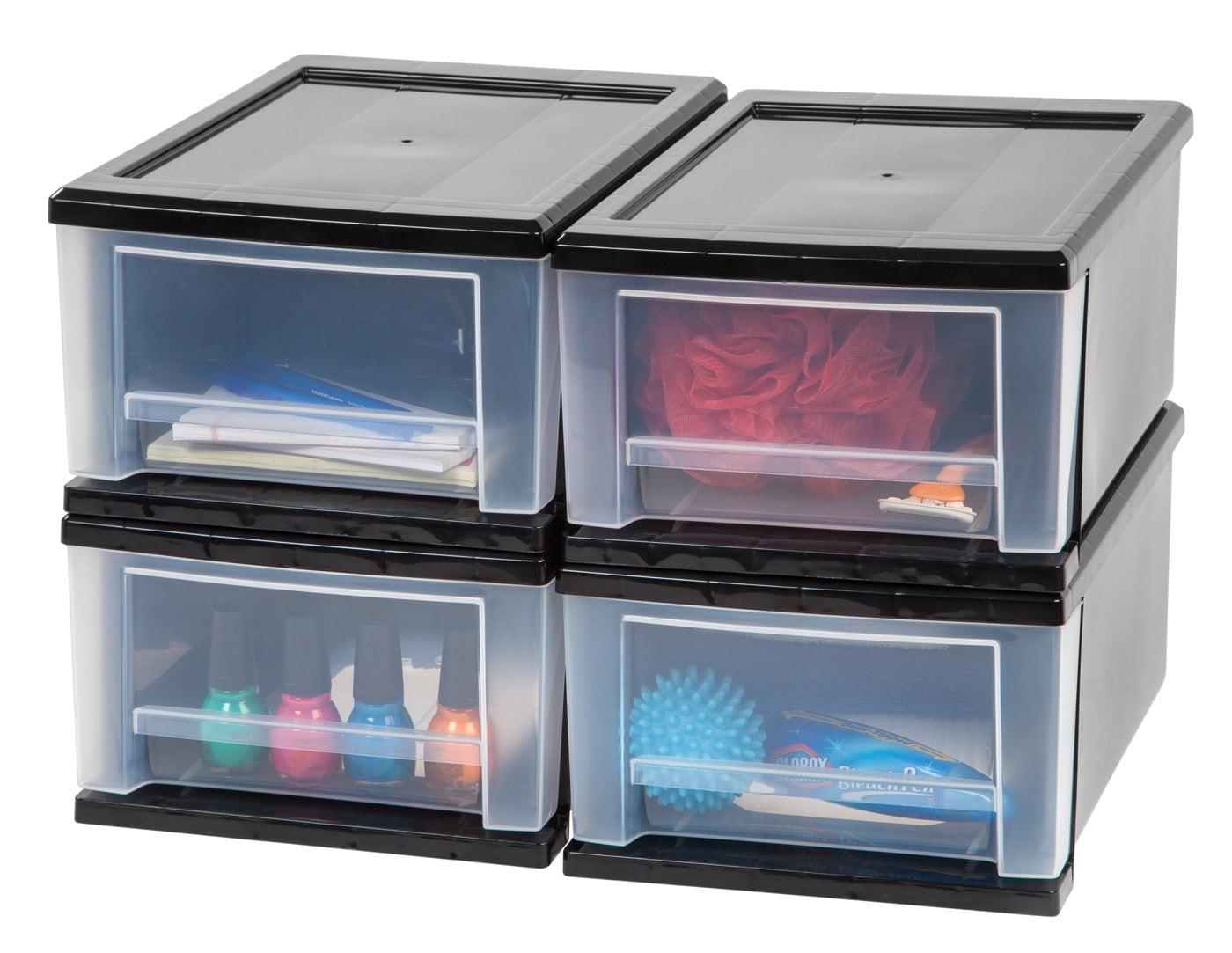 IRIS USA Stackable Plastic Storage Chest