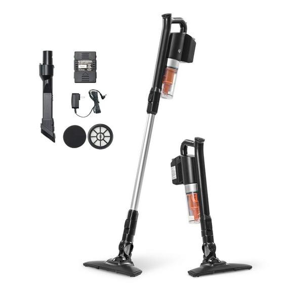 IRIS USA Cordless Stick Vacuum for Low-profile Rugs and Hard Floors, 4-in-1 Attachments, 9000Pa Suction LED Indicator, 55K RPM 35 Min Runtime Battery, Pet Hair Cleaner