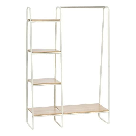 IRIS USA, Inc. Multi-Shelf Metal Garment Rack