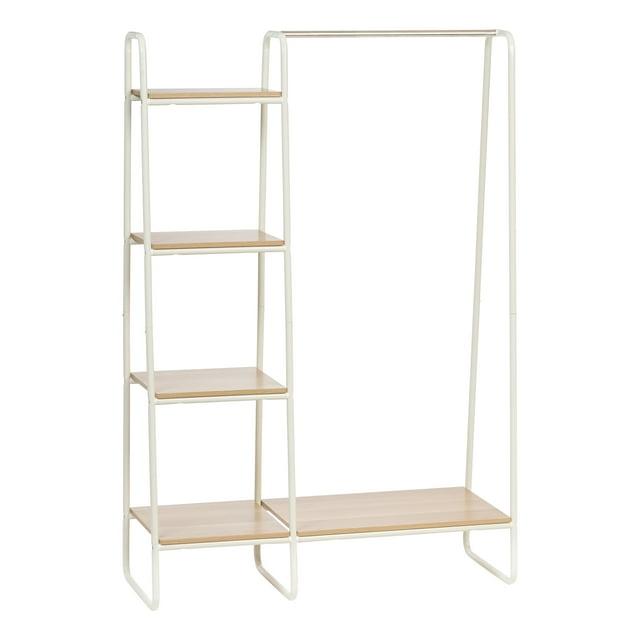 IRIS USA, Inc. Multi-Shelf Metal Garment Rack