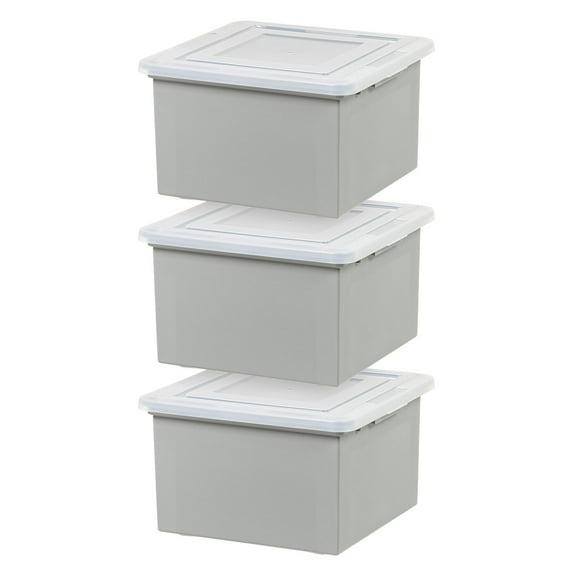 IRIS USA, Inc. IRIS USA, Inc. Plastic Storage Tub & Tote (Set of 3)