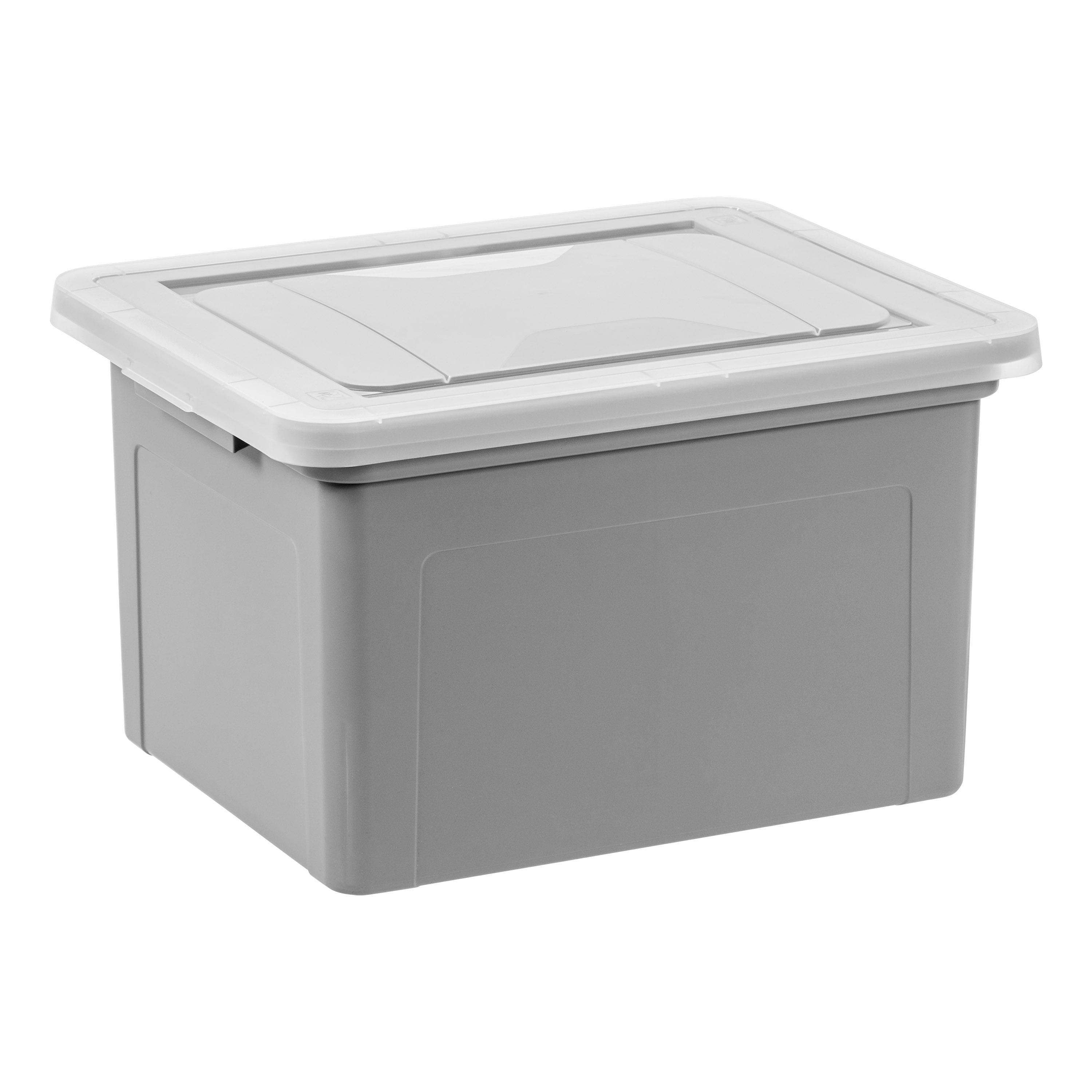 Plastic Storage Bin Set