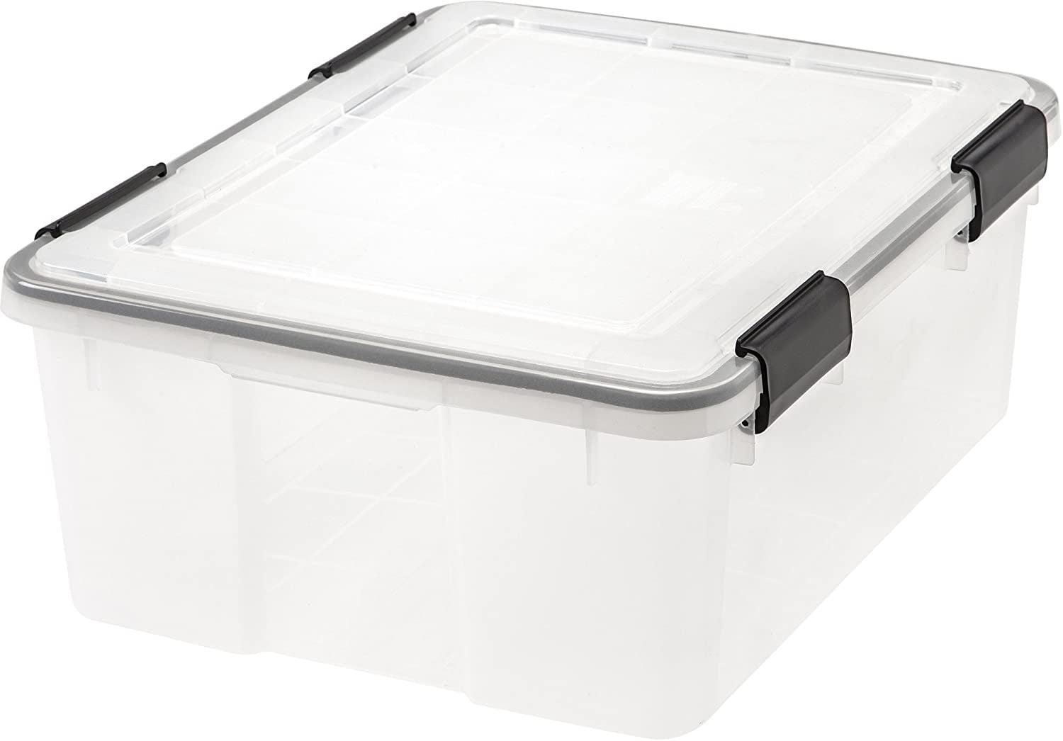 IRIS USA, Inc. 6.5 Qt./2 Gal. Weatherproof Storage Tote