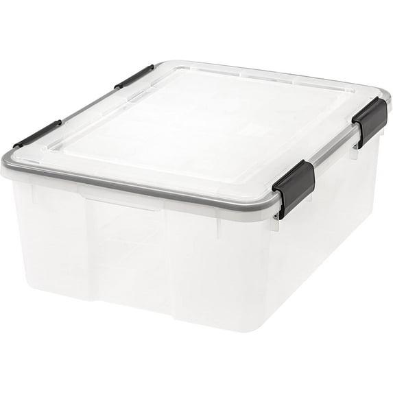 IRIS USA, Inc. 6.5 Qt./2 Gal. Weatherproof Storage Tote