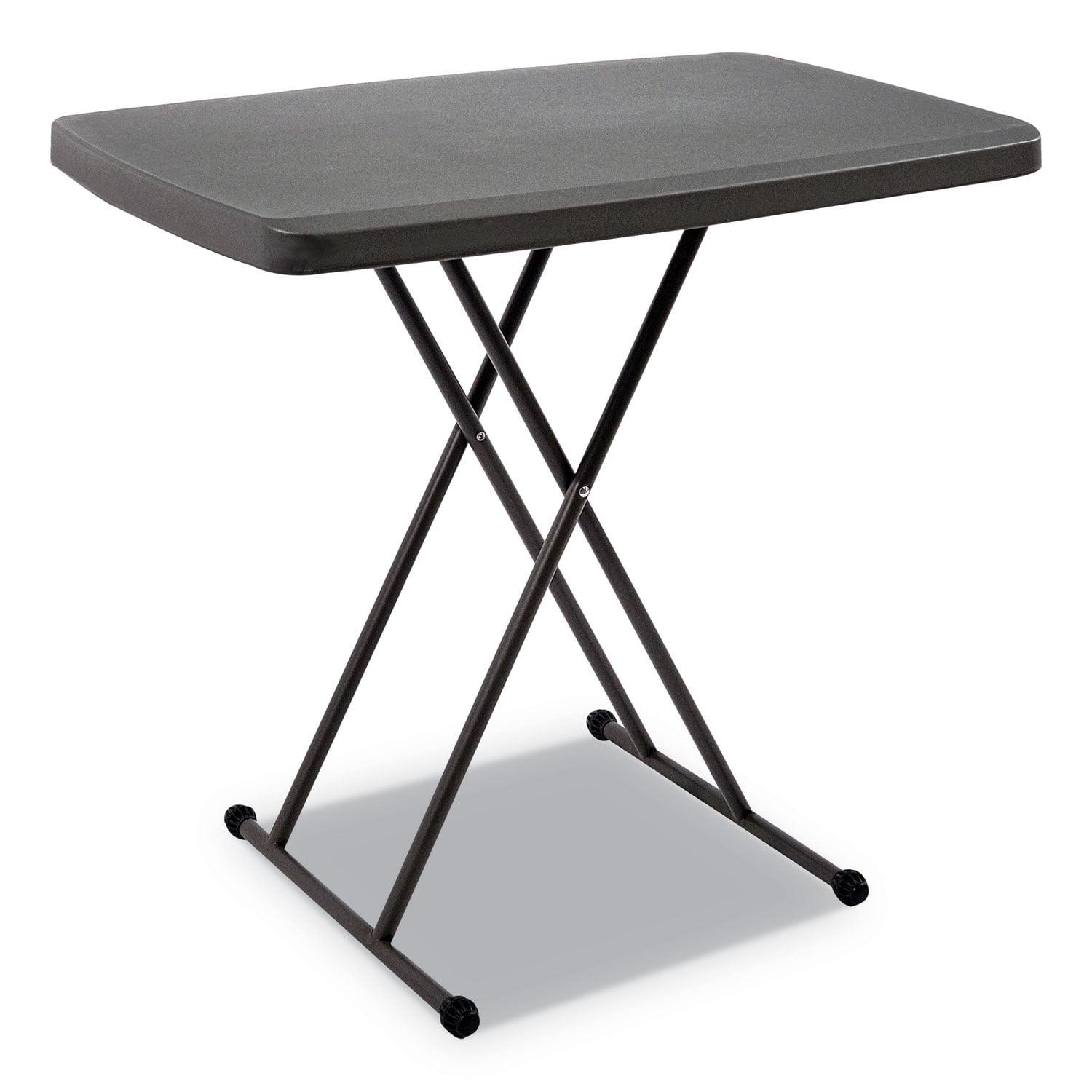 IndestrucTableTOO 30'' Rectangular Adjustable Folding Table