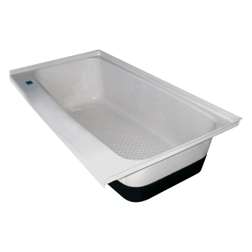 Icon 00478 Bath Tub with Left Hand Drain TU600LH - Polar White