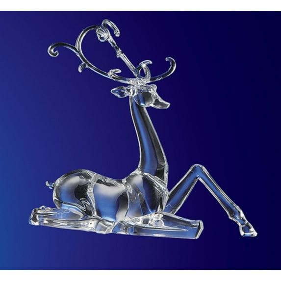 Icy Giftware Medium Sitting Deer Christmas Figurine Decoration - 11.5"